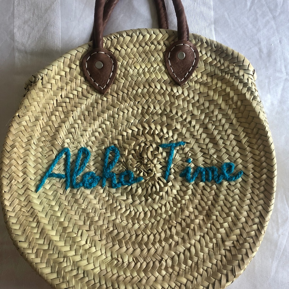 POOLSIDE CIRCULAR BEACH TOTE ("LE CERCLE")